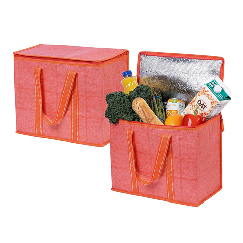 Large Capacity Insulated Bag Food Delivery Bag Picnic Basket Lunch Bag