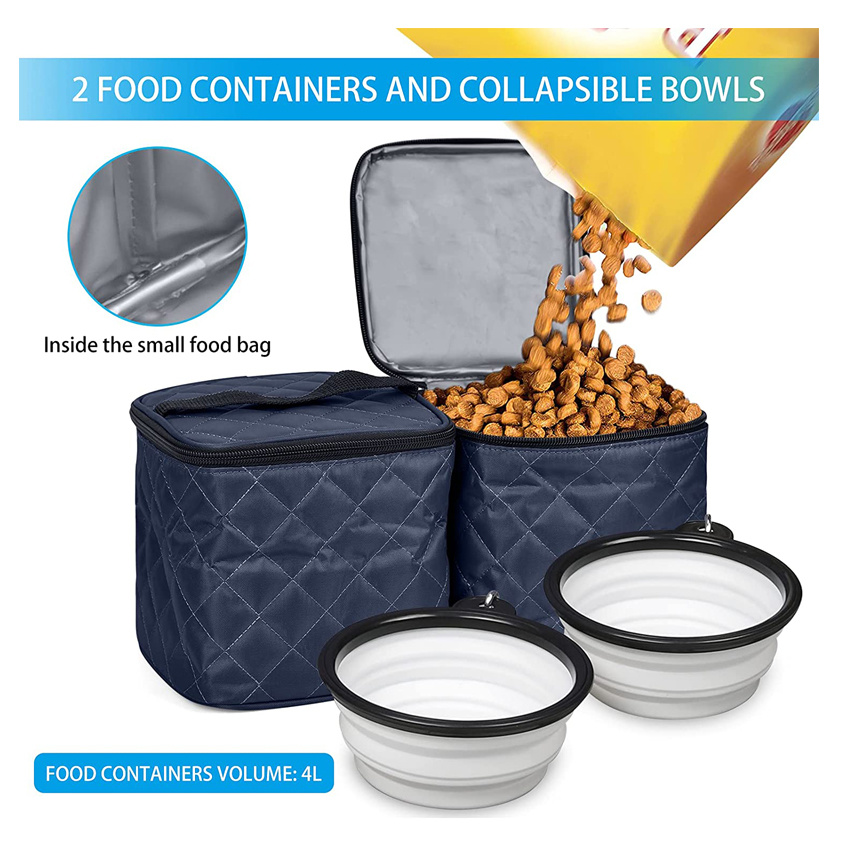 Foldable Pet Travel Products Bag Cat Dog Toy Snack Backpack