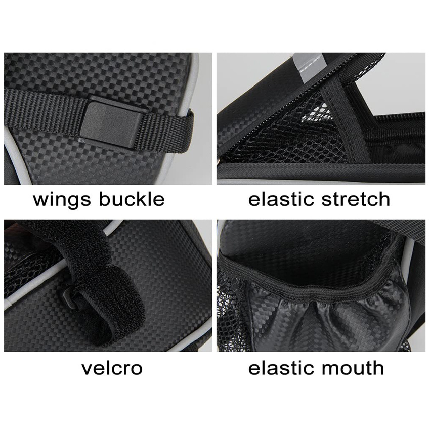 Mountain Road Bike Bag Waterproof Bike Seat Bag Pouch Water Bottle Holder Bicycle Saddle Bag