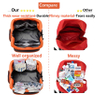 First Aid Bag Medical Backpack First Responder Trauma Treatment Hiking Travel Bag