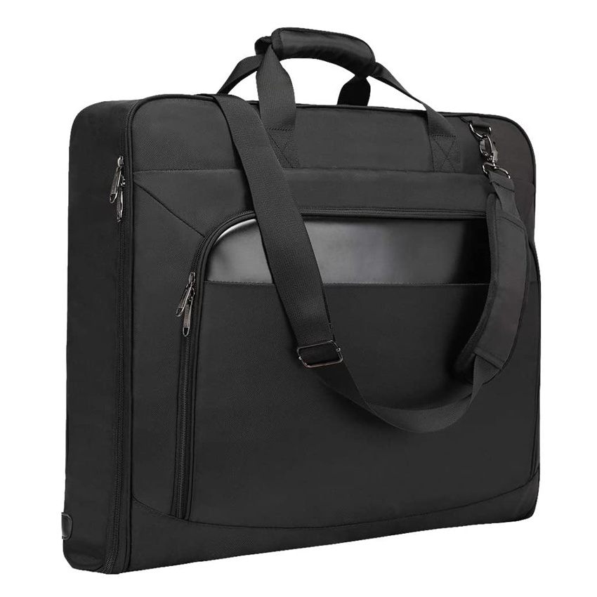 Business Travel Carry on Bag Hanging Suitcase Suit Luggage Garment Bag with Shoulder Strap
