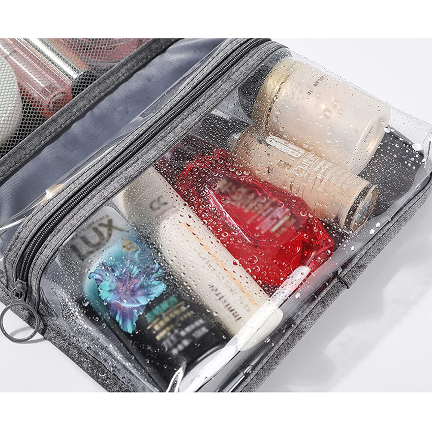 Hanging Toiletry Travel Bag for Men & Women, Water-resistant Makeup Cosmetic Bag Travel Organizer Cosmetic Bags RJ21698