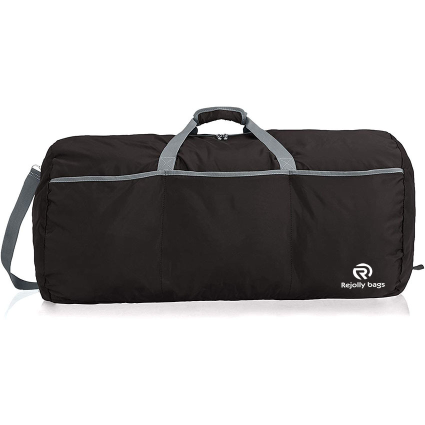 Wholesale Lightweight Black Bag High Quality Large Travel Luggage Duffel Bag