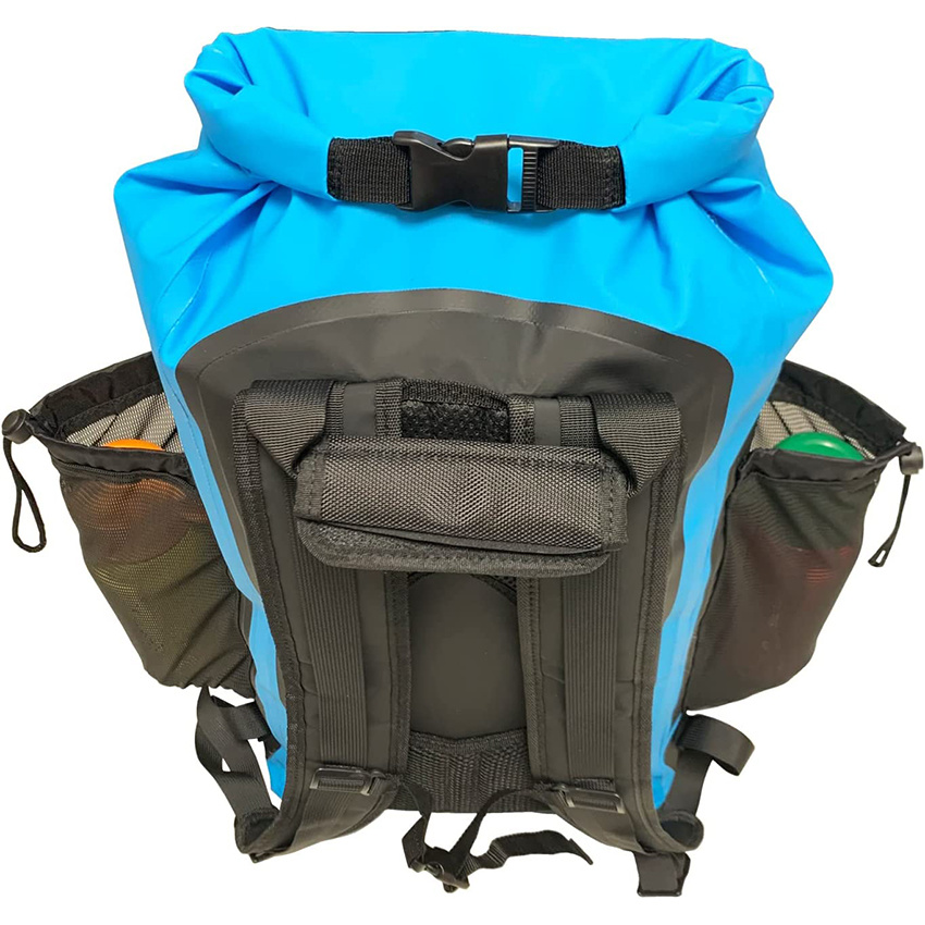 Waterproof Backpack Closure Container 35L Dry Bag with Wet Cloth for Kayaking Paddling Boating Sailing Traveling Camping Biking