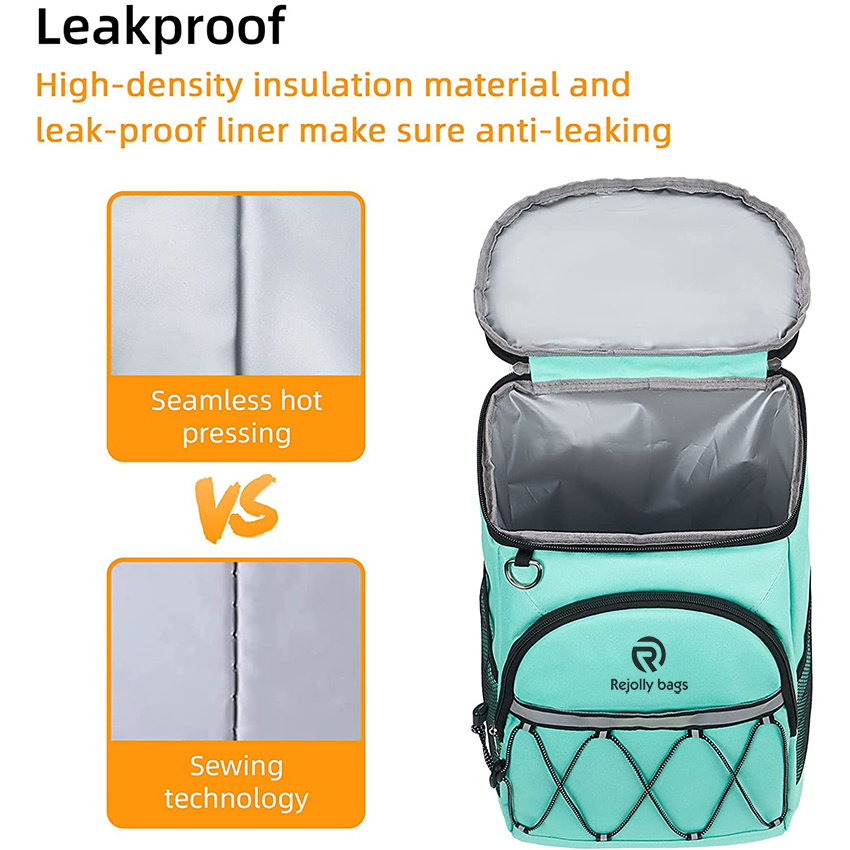 Cooler Backpack 26 Cans Insulated Leak Proof for Women Men Beach Camping Picnic Fishing Hiking Lunch Waterproof Cover Backpack