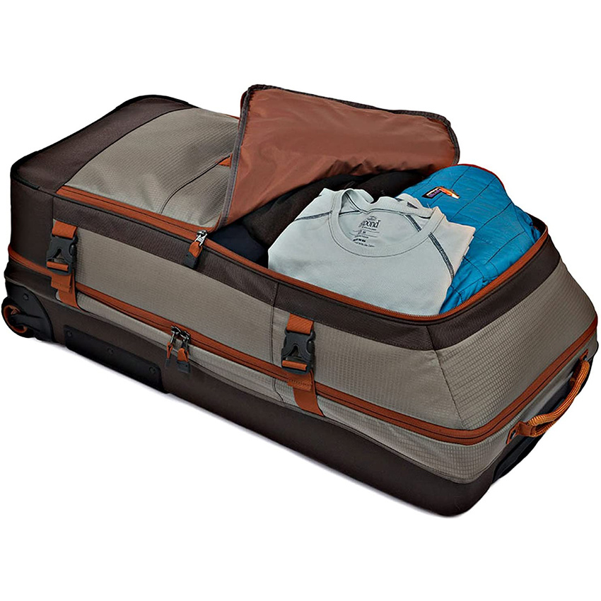 Waterproof Protective Grand Teton Rolling Luggage Storage for Fishing, Outdoor Sports Fishing Rod Bag
