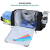 Durable Crowdsource Designed Duffel Bag with 10 Optimal Compartments Including Water Resistant Pouch