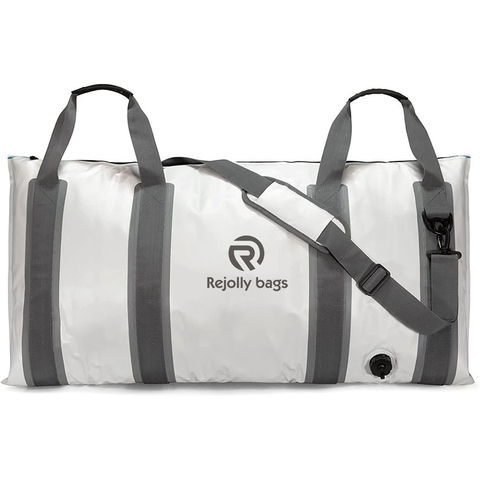 Insulated Fish Cooler Bag Large Insulated Kill Bag with Easy Grip Carry Handles and Carry Pack/Leakproof Monster Fishing Bag