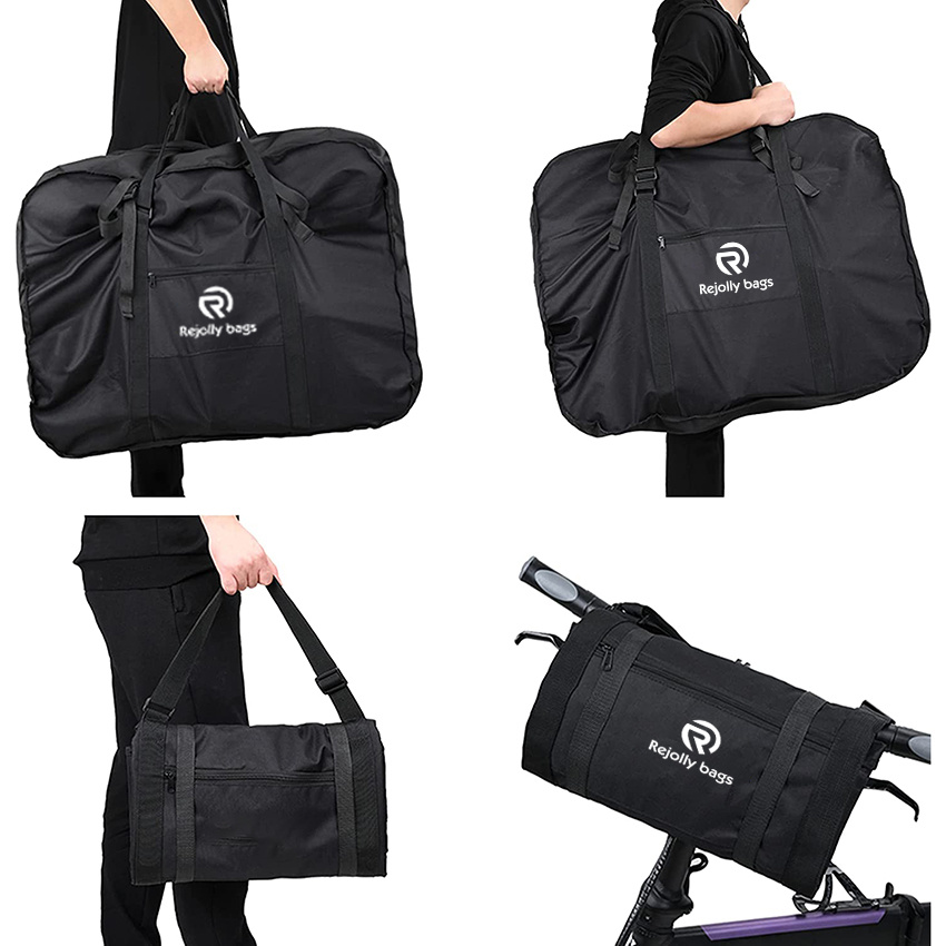 Folding Case Box Thick Bicycle Folding Carry Bag Pouch Transport Case for Air Bike Travel Bag