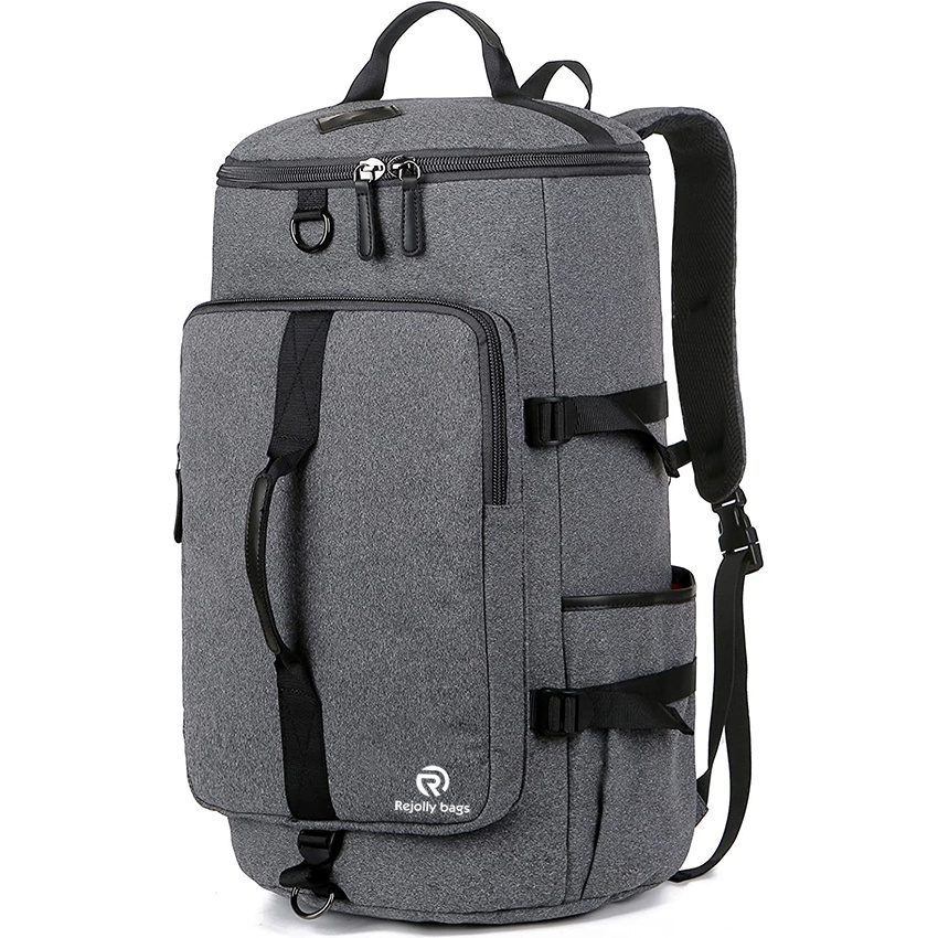 Waterproof Travel Sport Duffel Backpack Weekender Bag Hybrid Hiking Rucksack Laptop for College