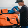 Roll Top Duffel Keeps Gear Dry for Kayaking, Rafting, Boating, Swimming, Camping, Hiking Dry Bag