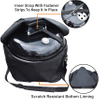 Fading Resistance Premium Material Portable Grill Carry Bag and Grill Cover for Charcoal Grill 18 Inch Weatherproof Grill Bag