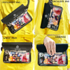 Waterproof Waist Pouch Waist Bag Fanny Pack with Waist Strap &Secret Holder Keep Key Fob for Kayak Swim Surf Snorkel Dry Bag