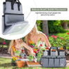900d Heavy Duty Garden Storage Bag with Organizer and Pockets & Handlelong Adjustable Shoulder Strap Tool Bag