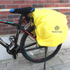 Waterproof Saddle Bags with Rain Cover for Bicycle Rear Rack Carrier, Support for Width Less Than 7 Inches Bicycle Bag