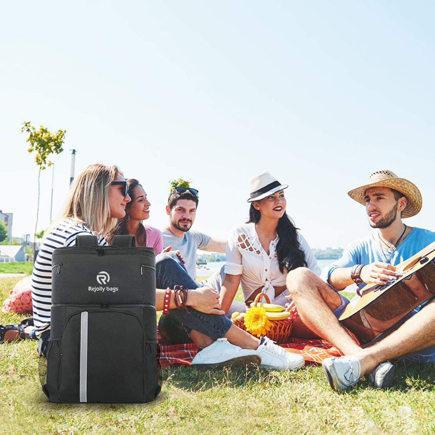 Backpack Cooler, 30L, Lunch Backpack for Men Women, Insulated Dry Backpack