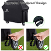 52 Inch BBQ Grill Cover 600d Heavy Duty Waterproof Easy Clean & Foldable Grill Cover