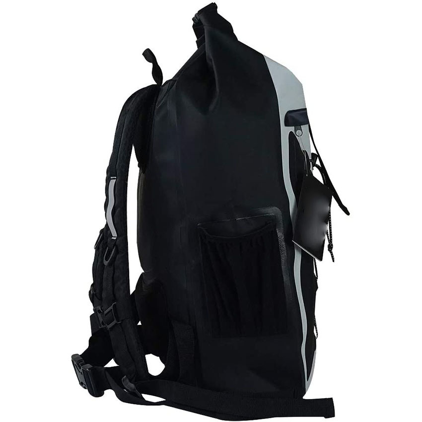 30L Dry Bag Backpack. Premium Waterproof Backpack with Padded Shoulder Straps. PVC Construction Bag