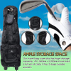 Golf Travel Bag with Wheels Unique Folding Design Tough Waterproof PVC Coating