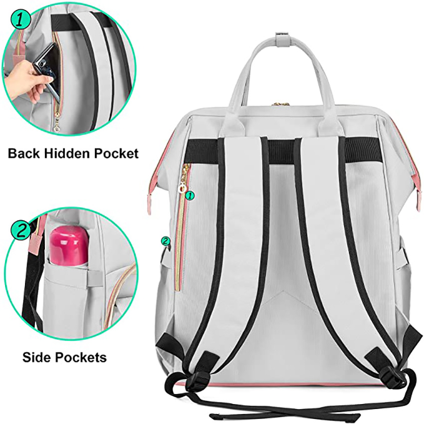 Nurse Bag for Work Supplies Backpack with Laptop Sleeve for Home Care Medical Students and More