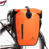 25L Pannier Bag Waterproof Extensible Bicycle Rear Seat Bag Shoulder Bag with Rain Cover for Riding Cycling Bicycle Bag