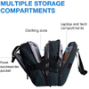 Weekend Bag Travel Duffle Bag Expandable Overnight Bag Anti-Theft Carry Bag with Shoe Pocket Tote Bag