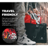Deluxe Sneaker Adjustable Travel Duffel Bags for Shoes Clean Compartment Perfect Gym Sports