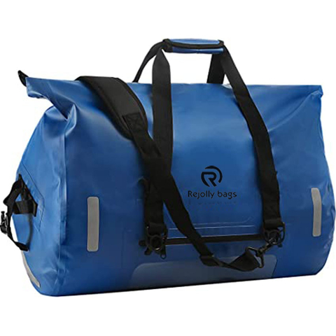 60L Extra Large Heavy Duty Waterproof Duffel Backpack with Durable Straps and Handles for Kayaking, Paddleboarding, Boating, Rafting, Fishing Bag
