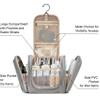 Hanging Toiletry Bag Water-Resistant Cosmetic Makeup Bag Travel Organizer for Shampoo, Full Sized Container Toiletry Bag
