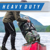 Water Duffel - 100% Waterproof, Heavy Duty, Versatile, Comfortable - Durable Protective Dry Bag for Travel, Sport, Motorcycle, Boat, Fishing Tote Bag
