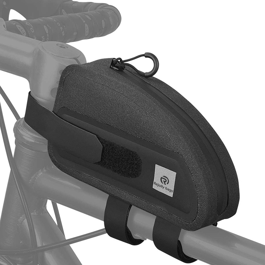 Fully Waterproof Bike Front Frame Bag Concise Style Design Top Tube Storage Pannier Bike Bag