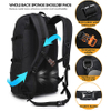 Hiking and Camping 40+5 L Expandable Hiking and Lightweight Travel Backpack