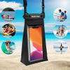 Large Capacity Waterproof Phone Pouch Floating Waterproof Bag Case Sunscreen Glasses Storage Dry Bag for Boating Swimming Kayaking