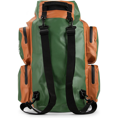 Dry Backpack, IP 66 Lightweight Roll-Top Dry Bag with Shoulder Straps & 5 Outer Pockets - Protect Valuables & Belongings for Camping & Outdoors Bag