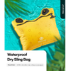 Waterproof Floating Pouch Dry Bag with Adjustable Cross Body Strap Floating Pouch for Water Activity Snorkeling Swimming Kayaking