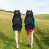 90L Camping Travel Backpack with Rain Cover Lightweight Travel Daypack for Climbing Camping Touring Bag
