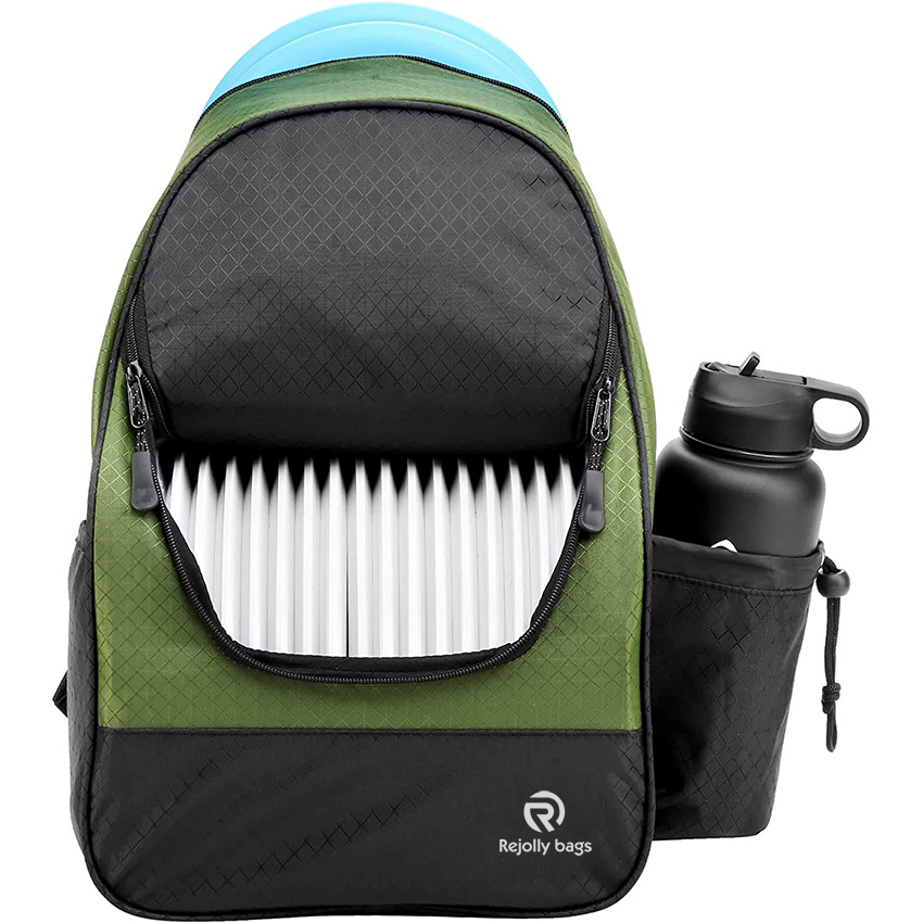 Frisbee Golf Bag with 16-18 Disc Capacity Tear and Water Resistant for All Ages Durable and Lightweight Golf Dics Bag