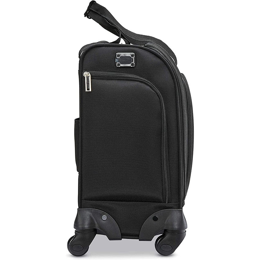 Carry-on Spinner with USB Port 4-Wheel Roller Bag