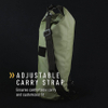Waterproof Dry Backpack for Fishing, Camping, Kayaking, Hiking and Beach, Boating Bag