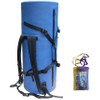 80L Large Capacity Waterproof Backpack with Airtight Zipper Closure Bag