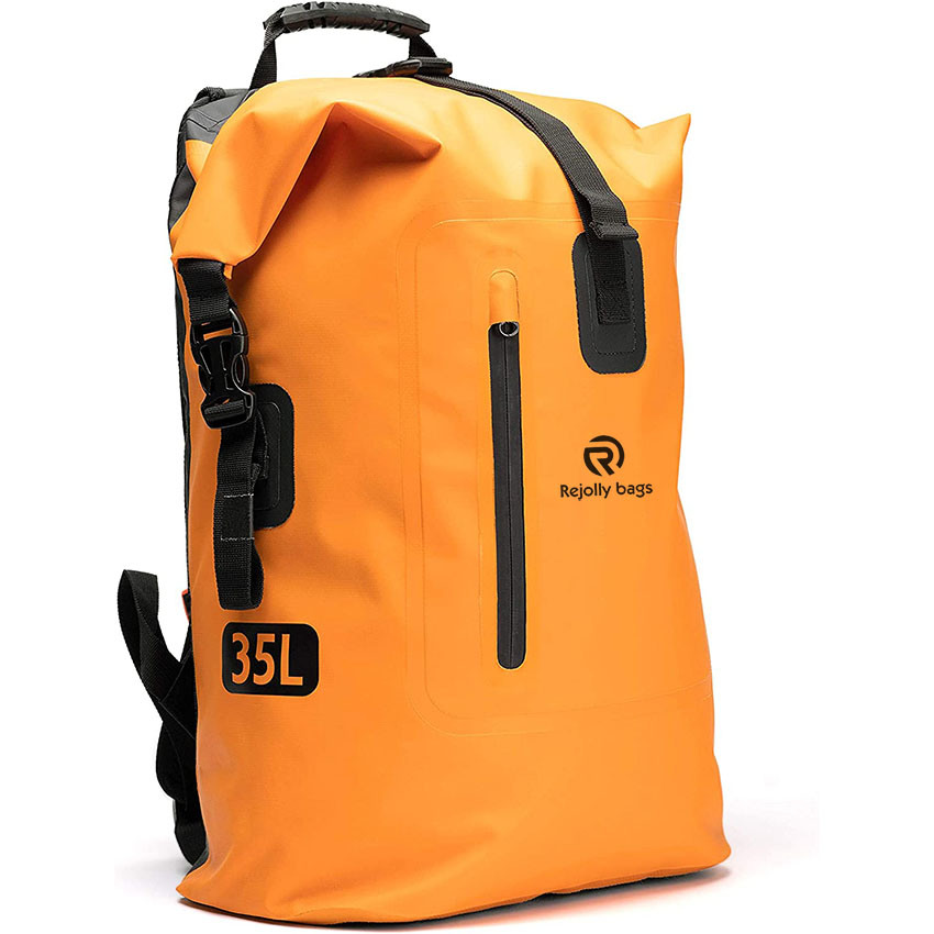 Durable Waterproof Dry Backpack for River Rafting, Water Repelling, Tubing, Kayaking Bag