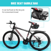 Waterproof Bike Saddle Bag Under Seat, Bicycle Storage Pack, Cycling Wedge Pack, Storage Pouch for Mountain and Road Bike Bag