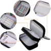 Large Capacity Pencil Bag with 3 Compartments Pencil Pouch Holder Marker Pen Bag RJ21648