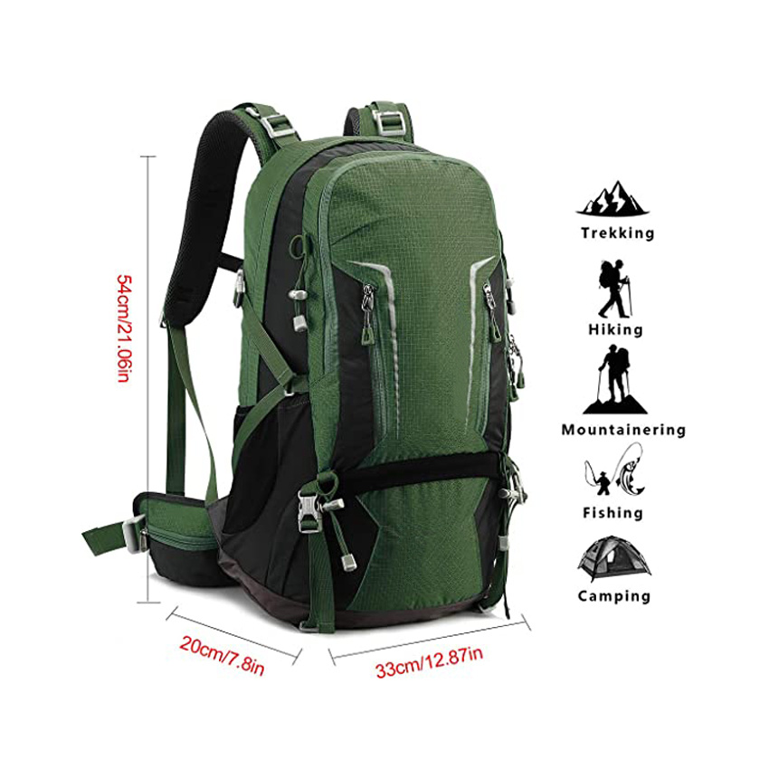 Waterproof Travel Bags Hiking Mountain Bag Outdoor Hiking Camping Travel Backpack