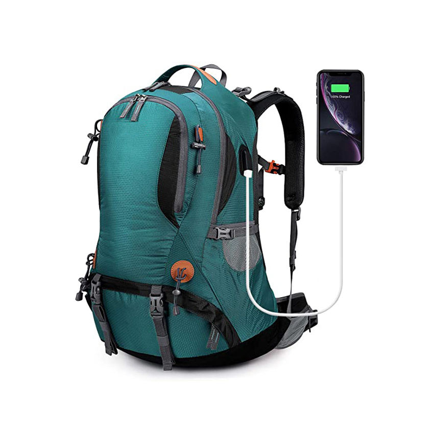 Wholesale Travel Bag Hiking Backpack Waterproof Daypack Outdoor Camping Climbing Backpack with Rain Cover