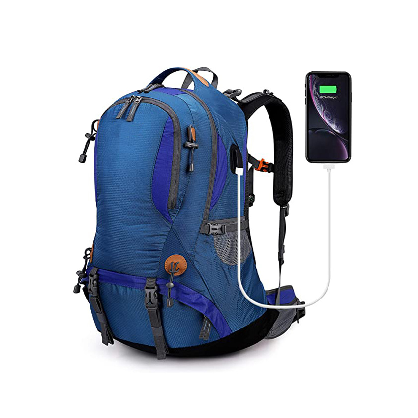 Wholesale Travel Bag Hiking Backpack Waterproof Daypack Outdoor Camping Climbing Backpack with Rain Cover
