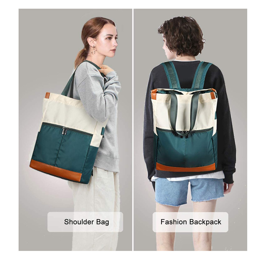 Lightweight Laptop Backpack College School Bag with USB Charging Port Travel Hiking Camping Outdoor Daypack Back Pack