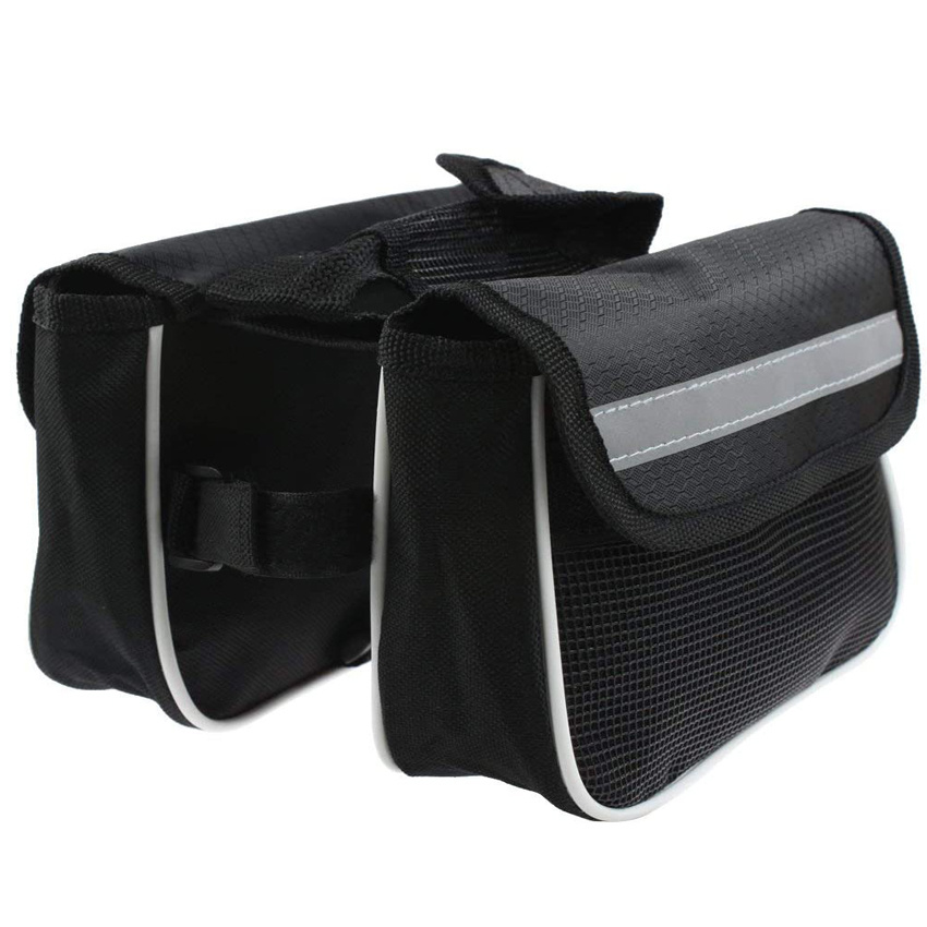 Bicycle Pannier Bike Waterproof Bicycle Saddle Transportation Bag Double-Saddle Bags