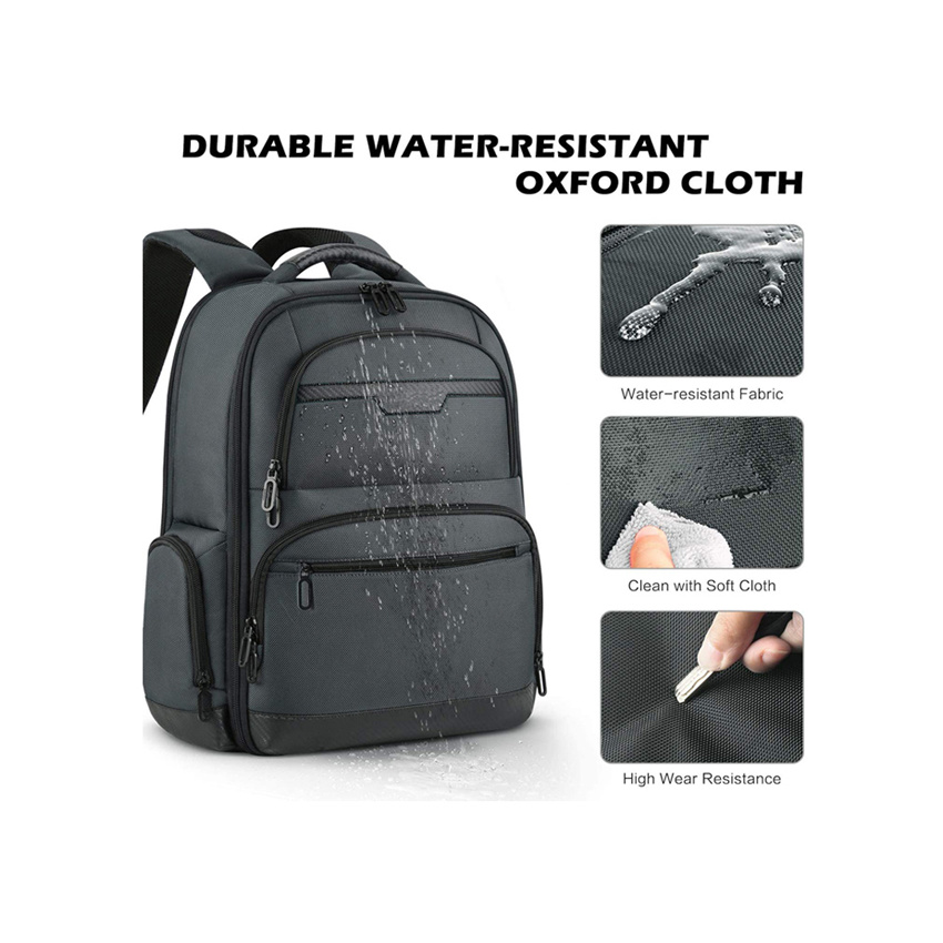 Durable Casual Lightweight Waterproof Laptop Backpack Unisex Professional Slim Business Laptop Rucksack Travel Business College Backpack