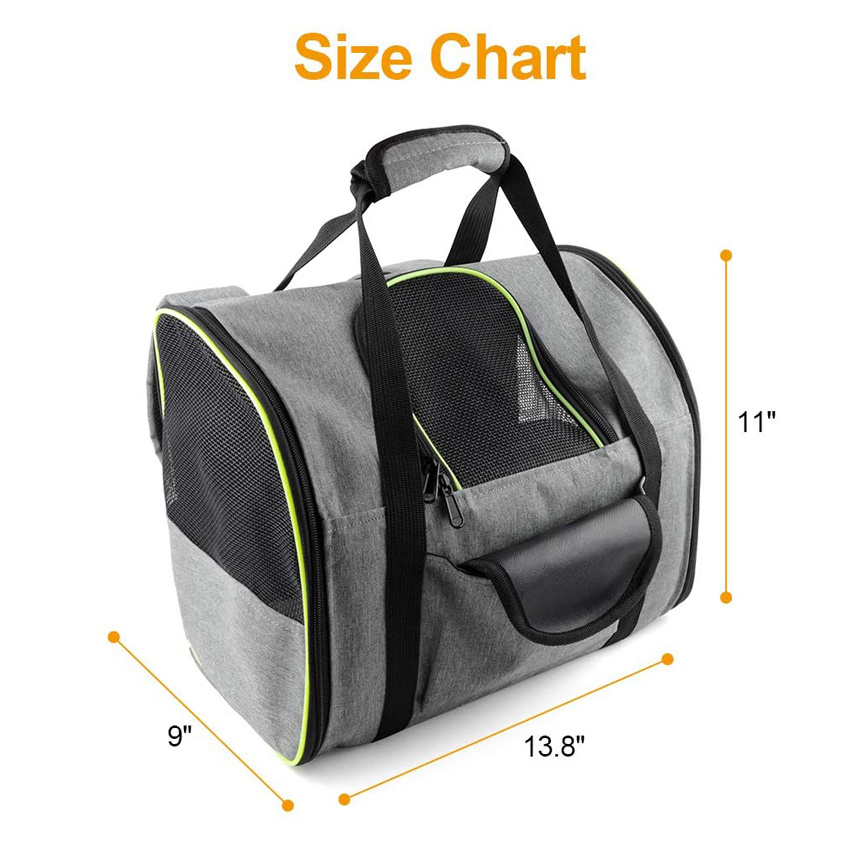 Durable Travel Cat Carrier Backpack Small Pet Tote Bag Pet Supply Bag